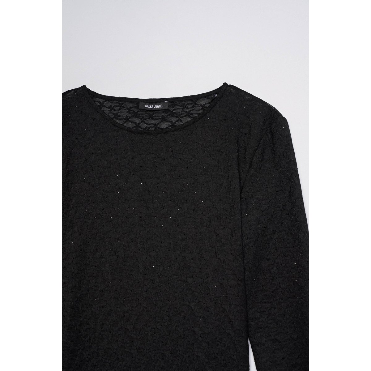 PULL À STRASS noir, SALSA JEANS