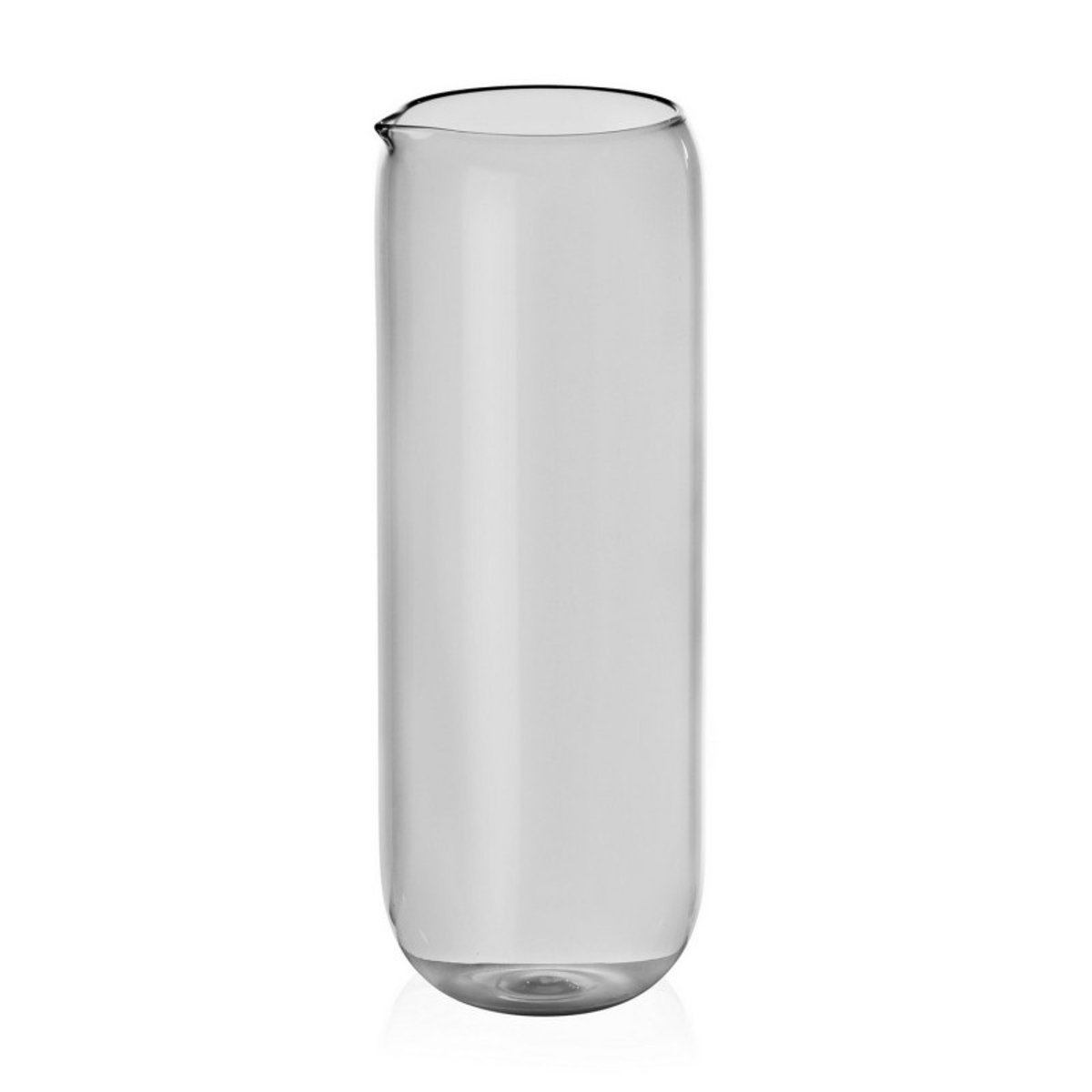 Carafe à eau design verre VIO gris, ICHENDORF