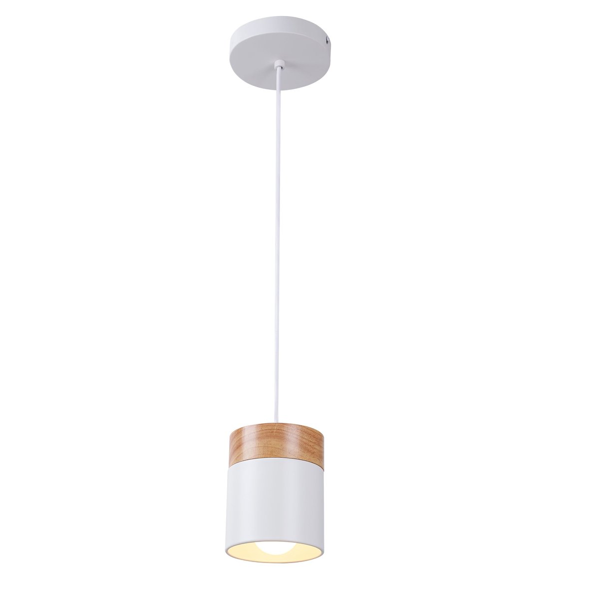 Suspension en bois, TYANNA blanc, INSPIRE