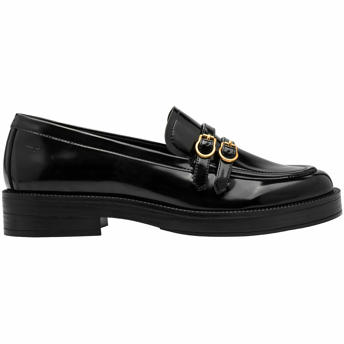Mocassins à boucles noir, TAMARIS