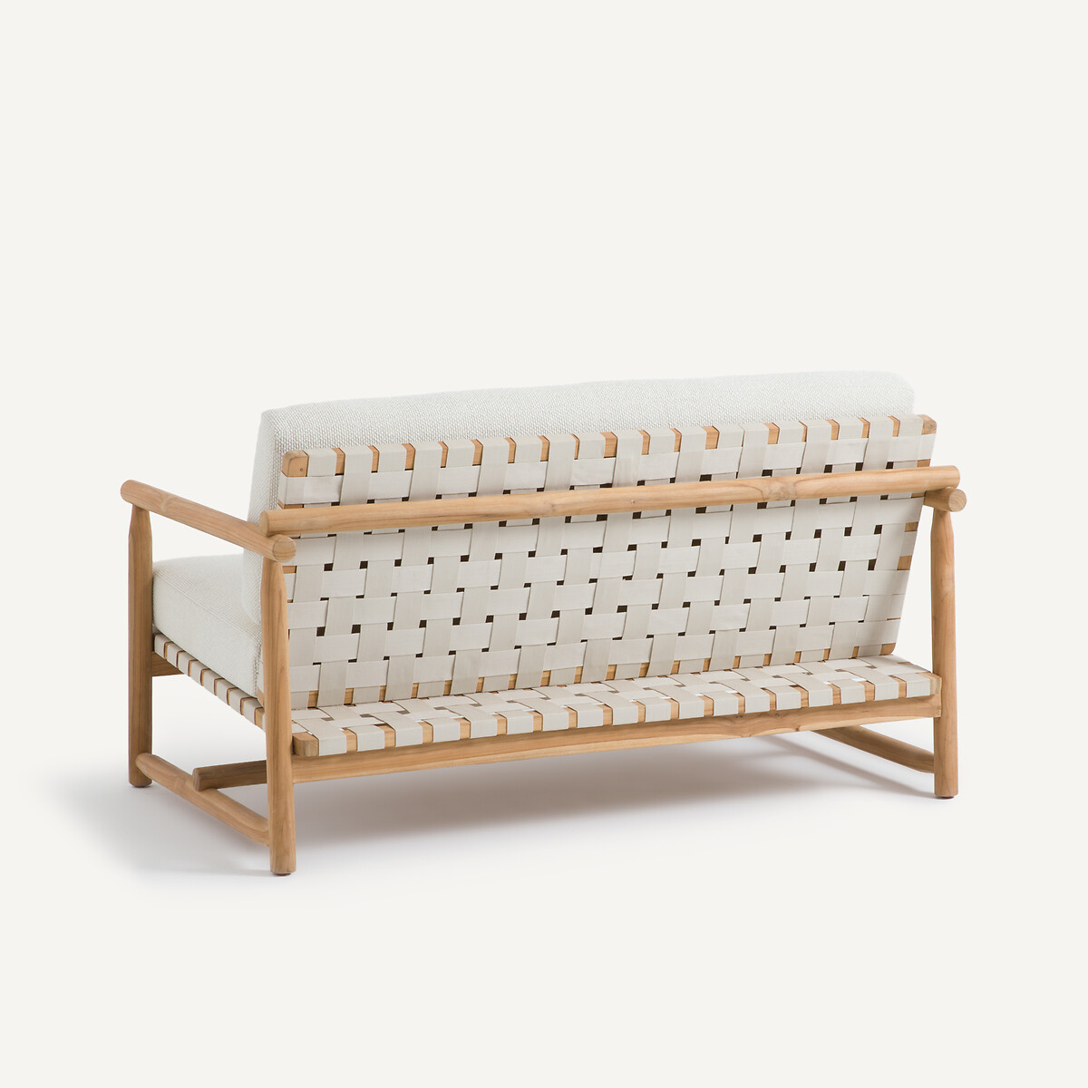 Talulah teak 2-seater outdoor sofa natural, AM.PM