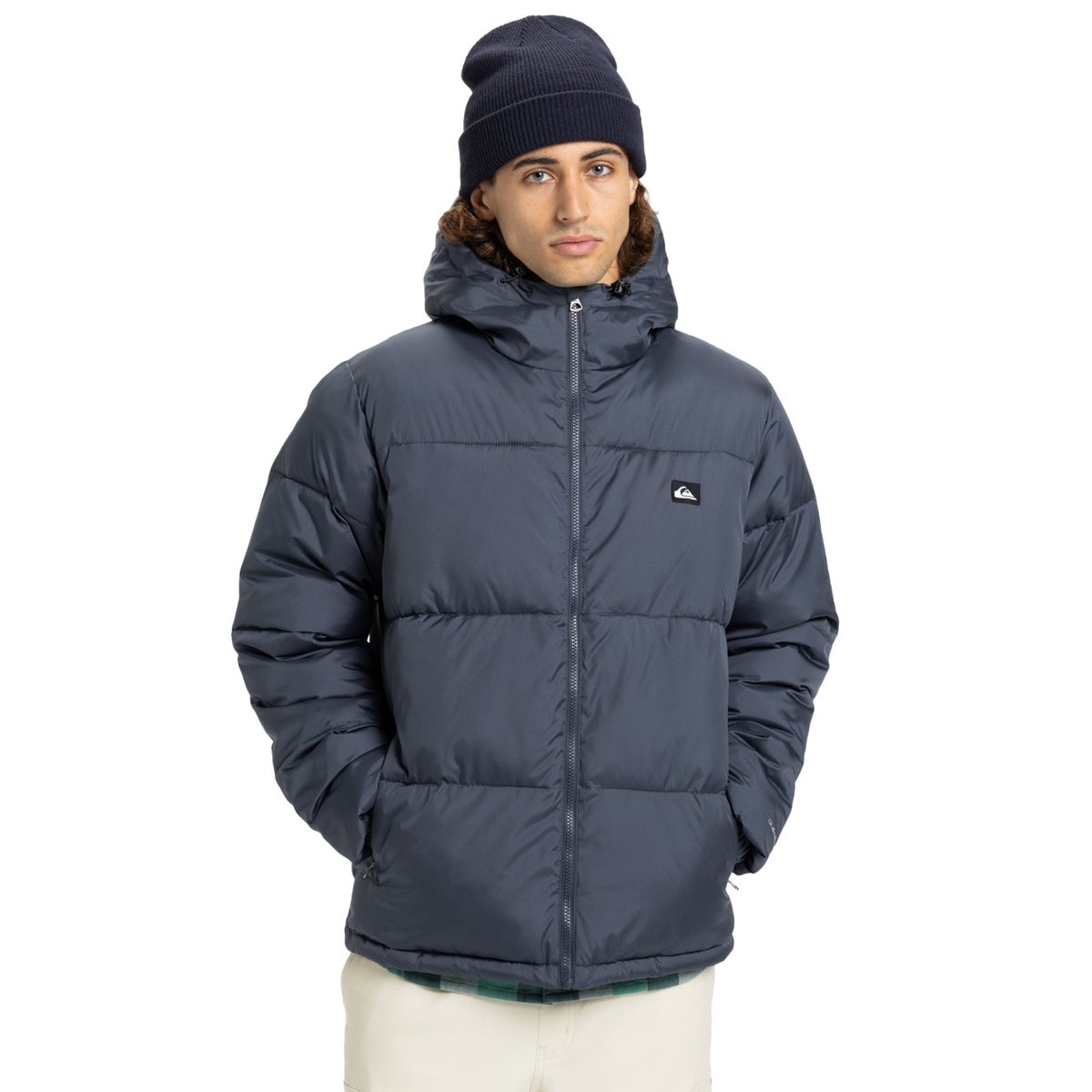 Doudoune à capuche COLD DAYS noir india ink, QUIKSILVER