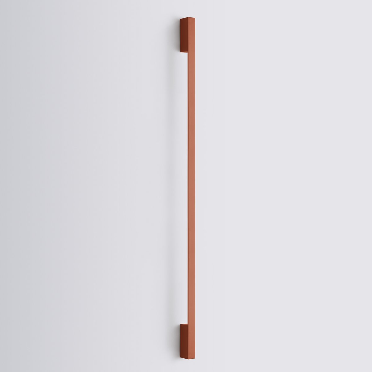 Applique murale Aluminium Ocre Rouge LED 1 Sappo ocre rouge, EDEN
