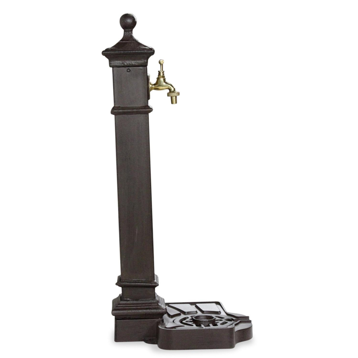 Fontaine de jardin marron, DECORATION D’AUTREFOIS