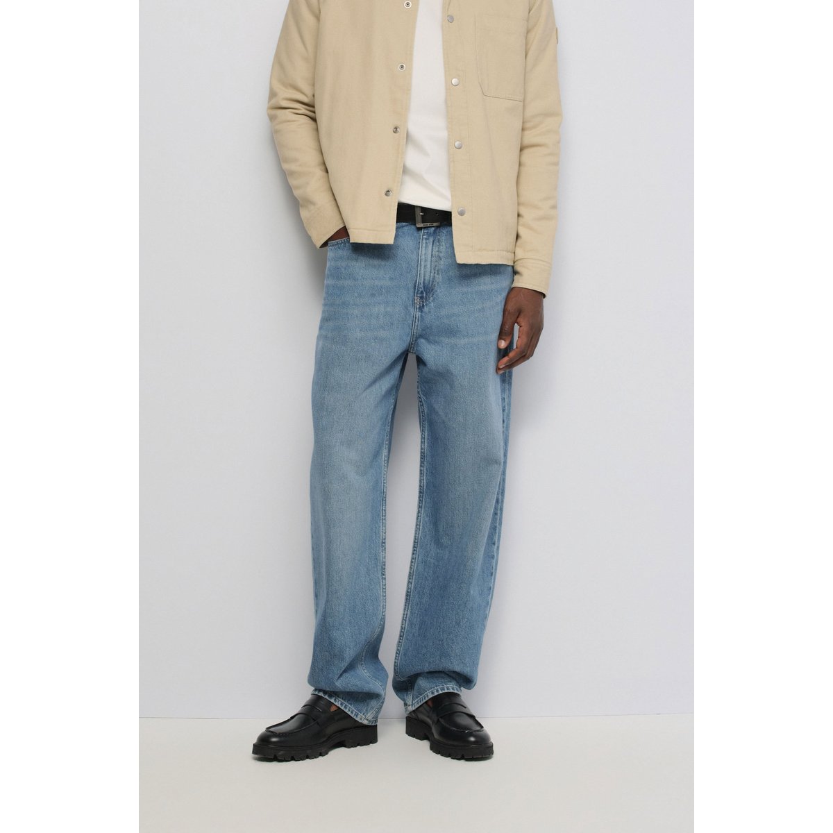 JEAN LOOSE FIT bleu turquoise, SALSA JEANS