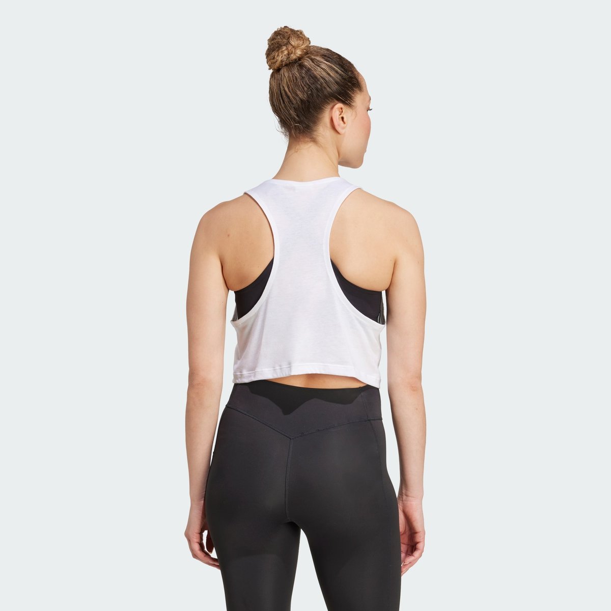 Débardeur De Yoga Court Essentials Débardeur De Yoga Court Essentials white, adidas Performance