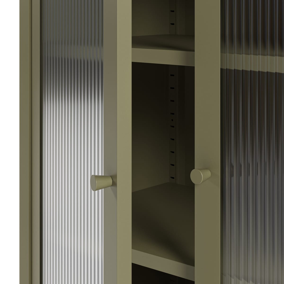 Buffet 2 portes en métal - YSIA vert, HOMIFAB