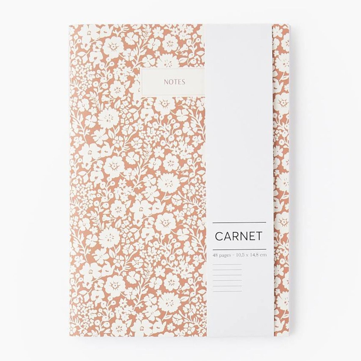 Carnet A6 ligné, 48 pages copeau, MONOPRIX