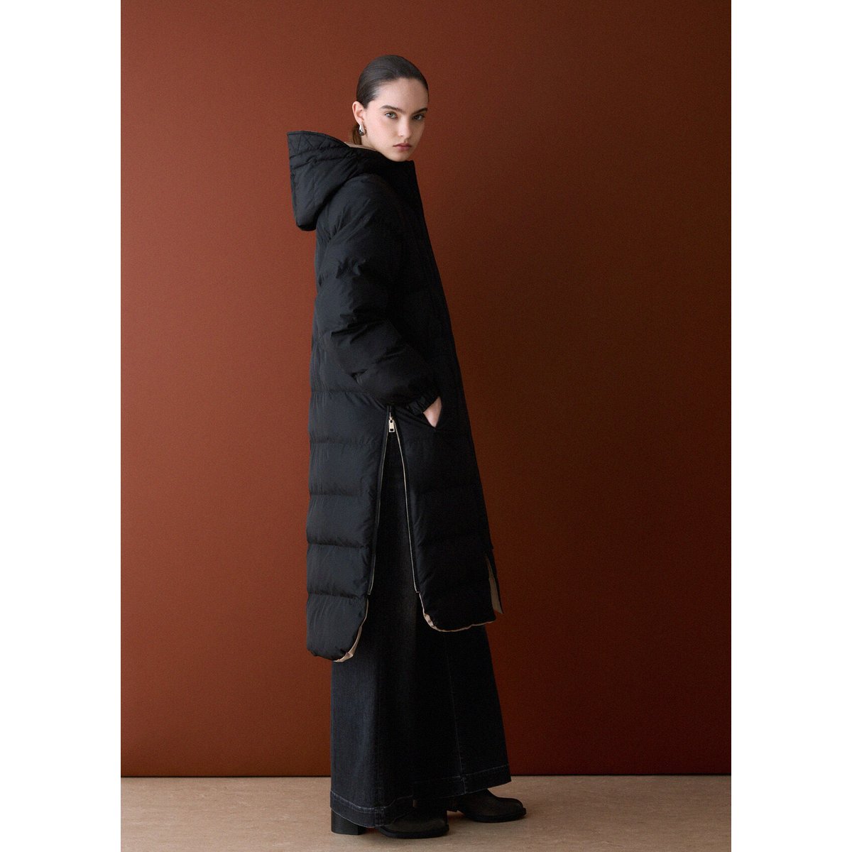 Blouson matelassé réversible noir, LIU JO