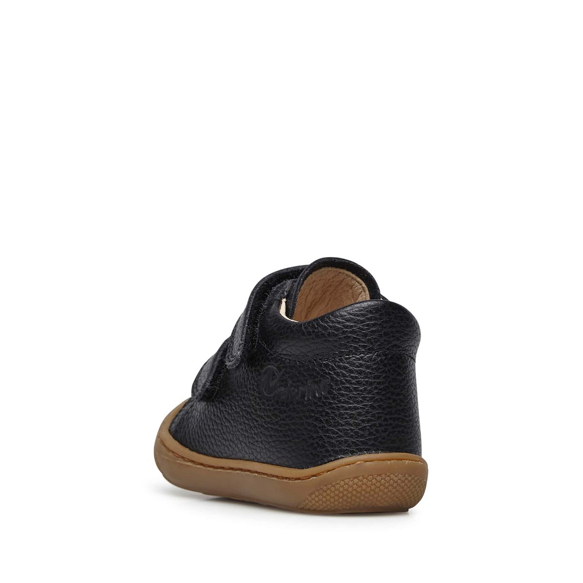 Chaussures premiers pas en cuir COCOON VL noir, NATURINO