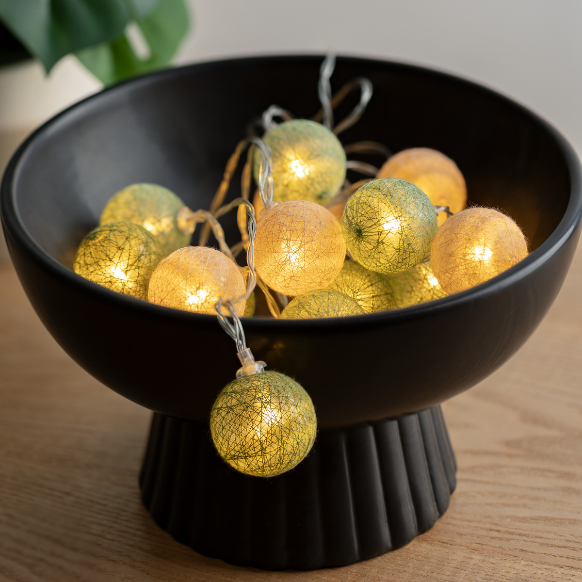 Guirlande LED 16 boules à pile TARA multicolore, ATMOSPHERA