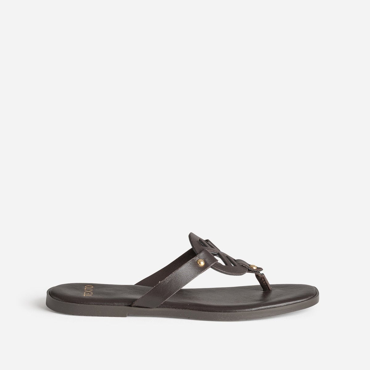 Mule MARLI chocolat, TEXTO