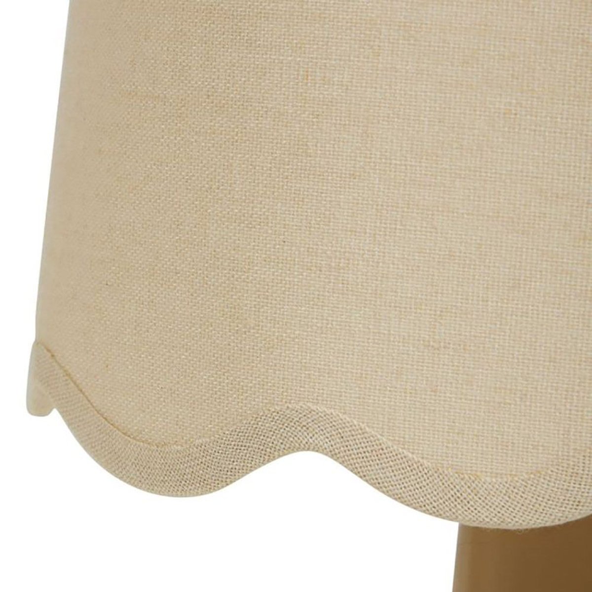 Lampe céramique lin Mathilde nude beige, DECORATIE
