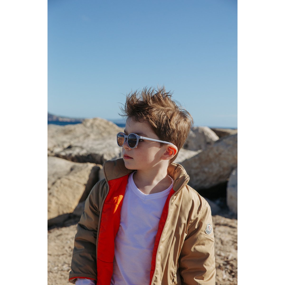 Lunettes de soleil enfant 4-6 ans galet, BEABA