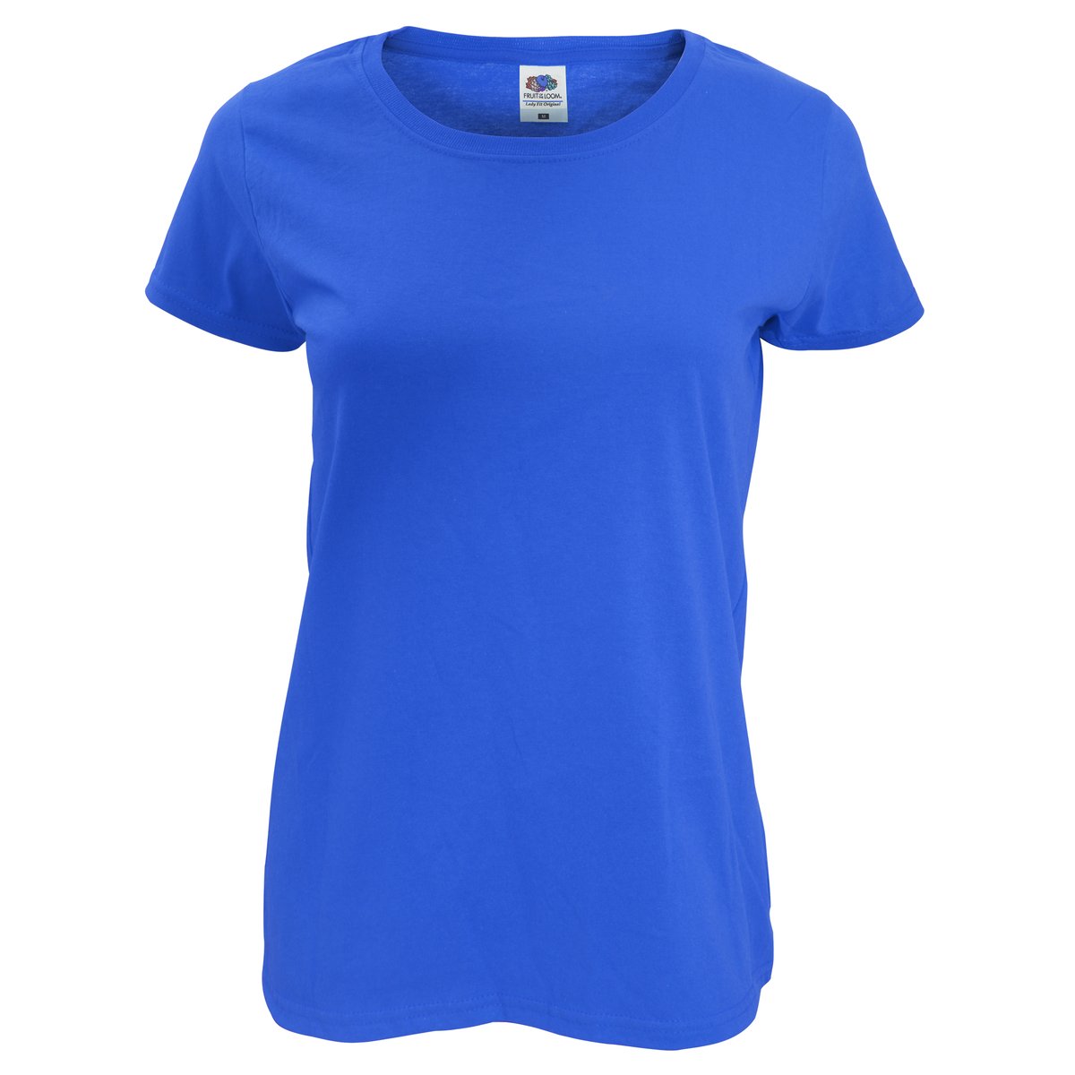 T-shirt à manches courtes bleu roi, FRUIT OF THE LOOM