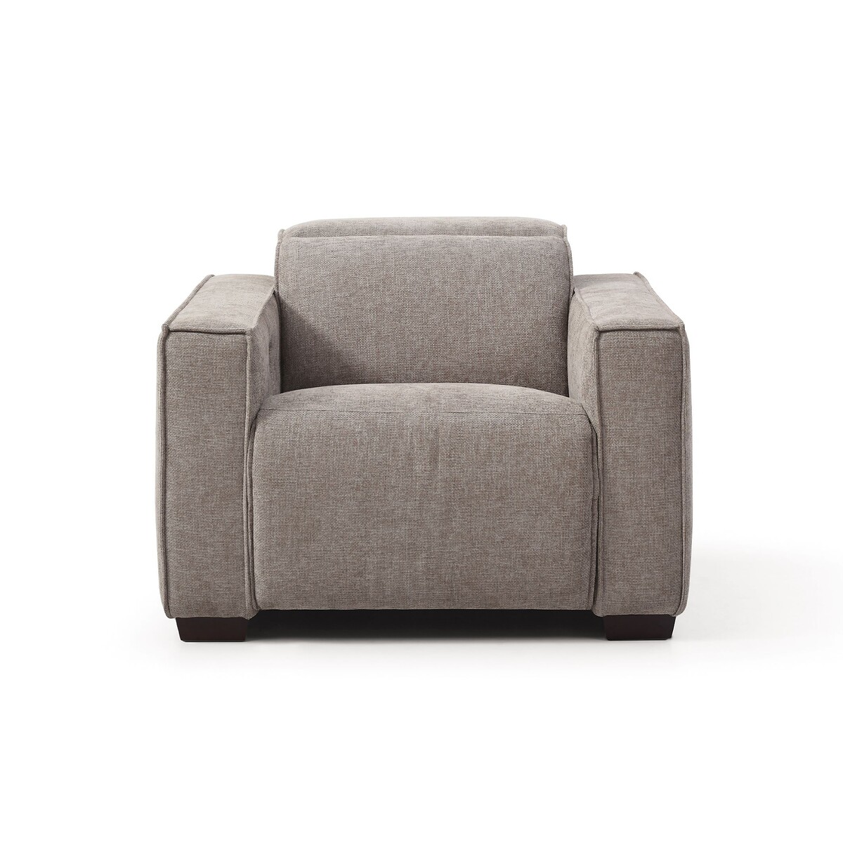 Emilio Soft Weave Chenille Recliner Chair ash grey, SO'HOME