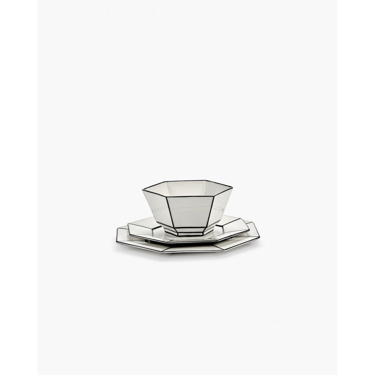 Assiette plate Carte Blanche blanc, SERAX