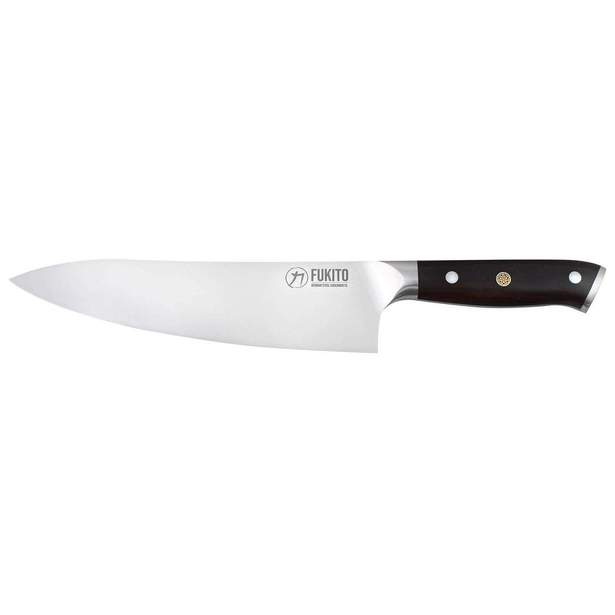Couteau Ebene X50 modèle chef 21cm v002237, FUKITO