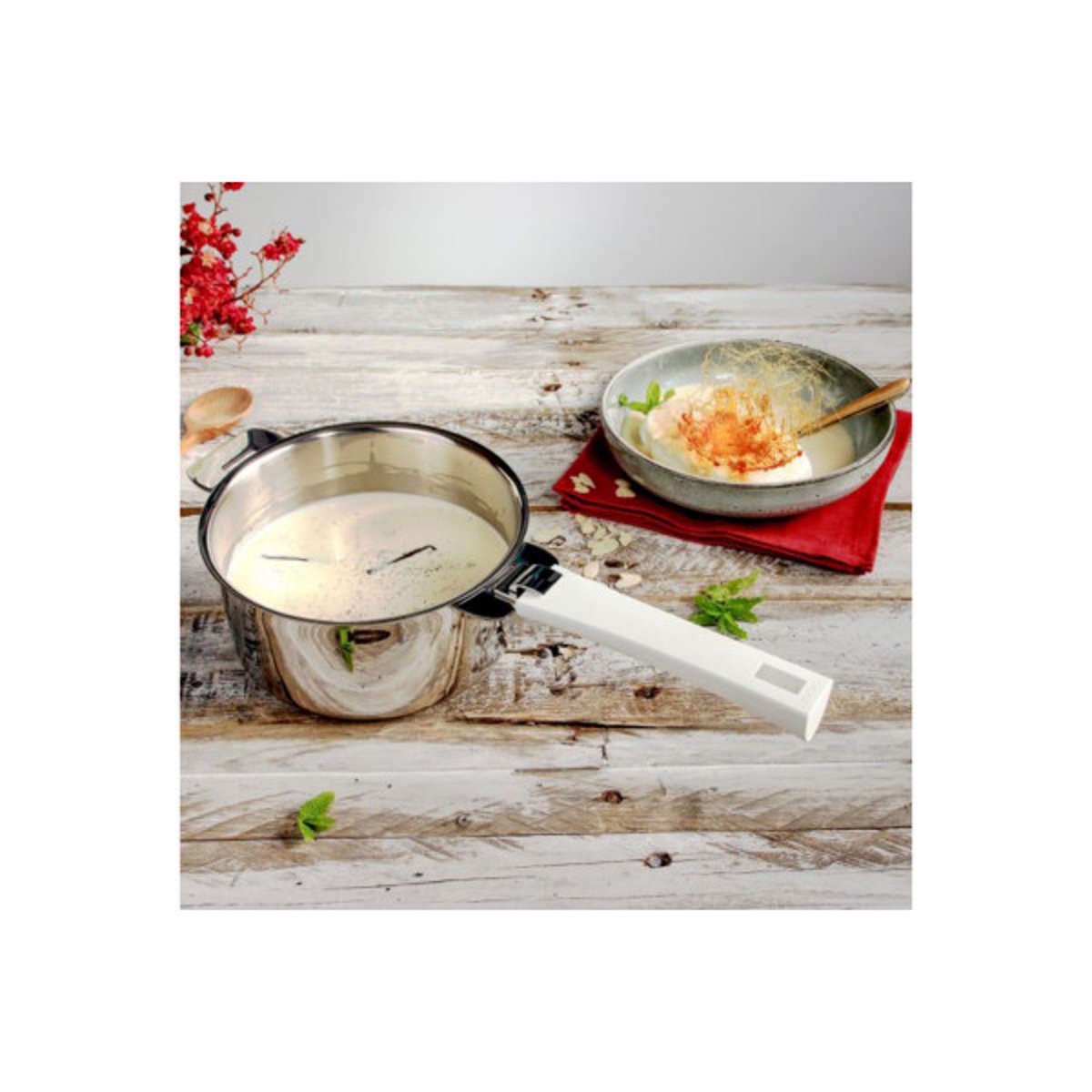 Casserole Mutine Amovible inox, CRISTEL