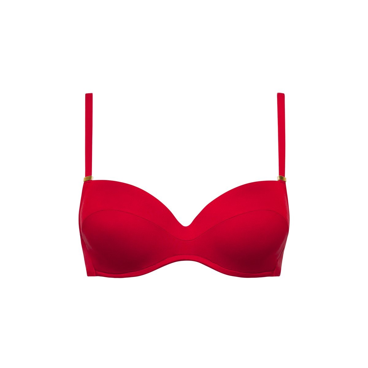 Haut maillot de bain préformé PORTOFINO rouge, LISCA