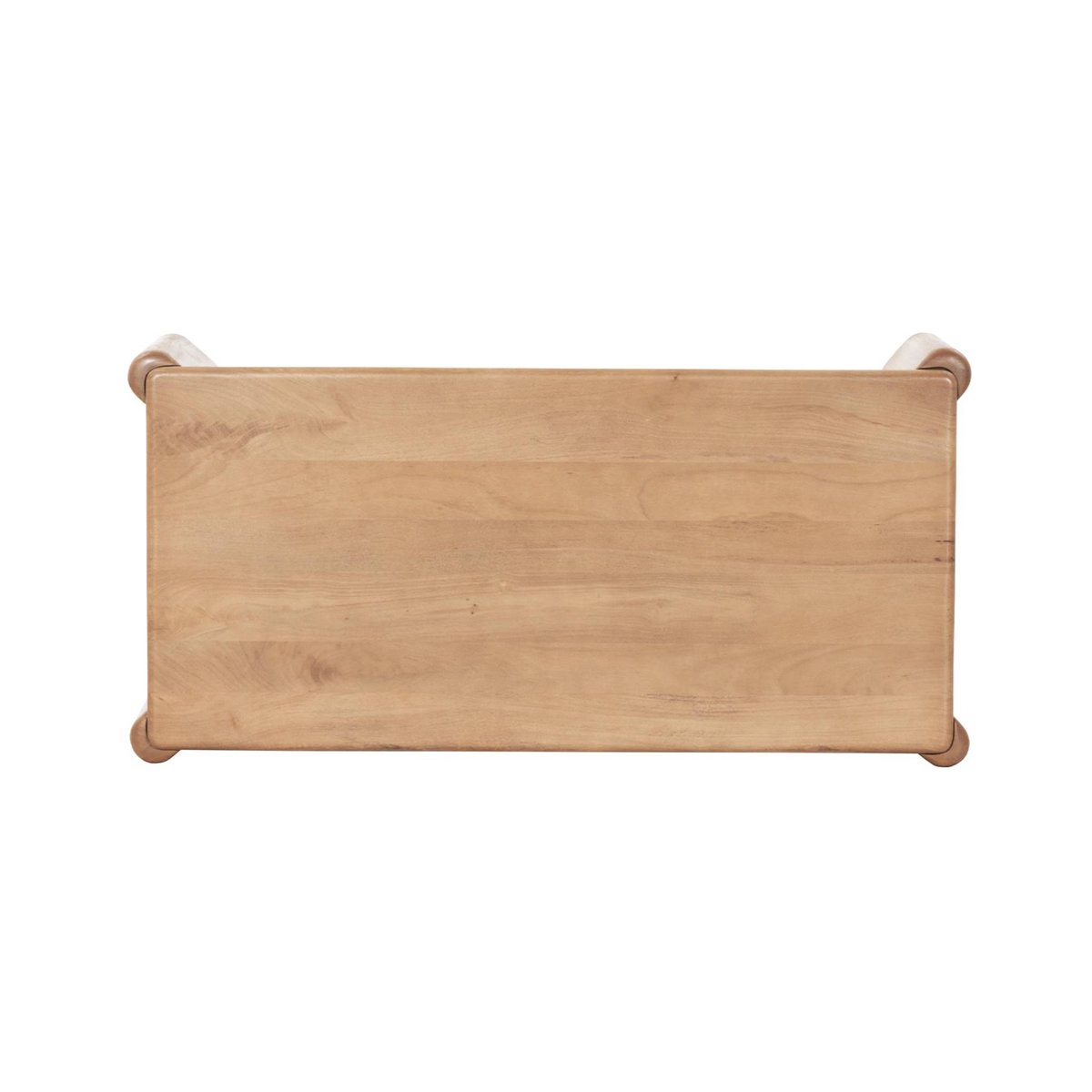 Table basse exotique rectangulaire bois de manguier PETRA naturel, SWEEEK