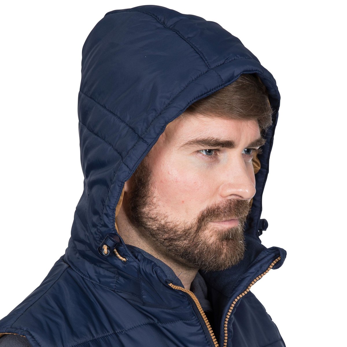 Doudoune sans manches FRANKLYN bleu marine, TRESPASS
