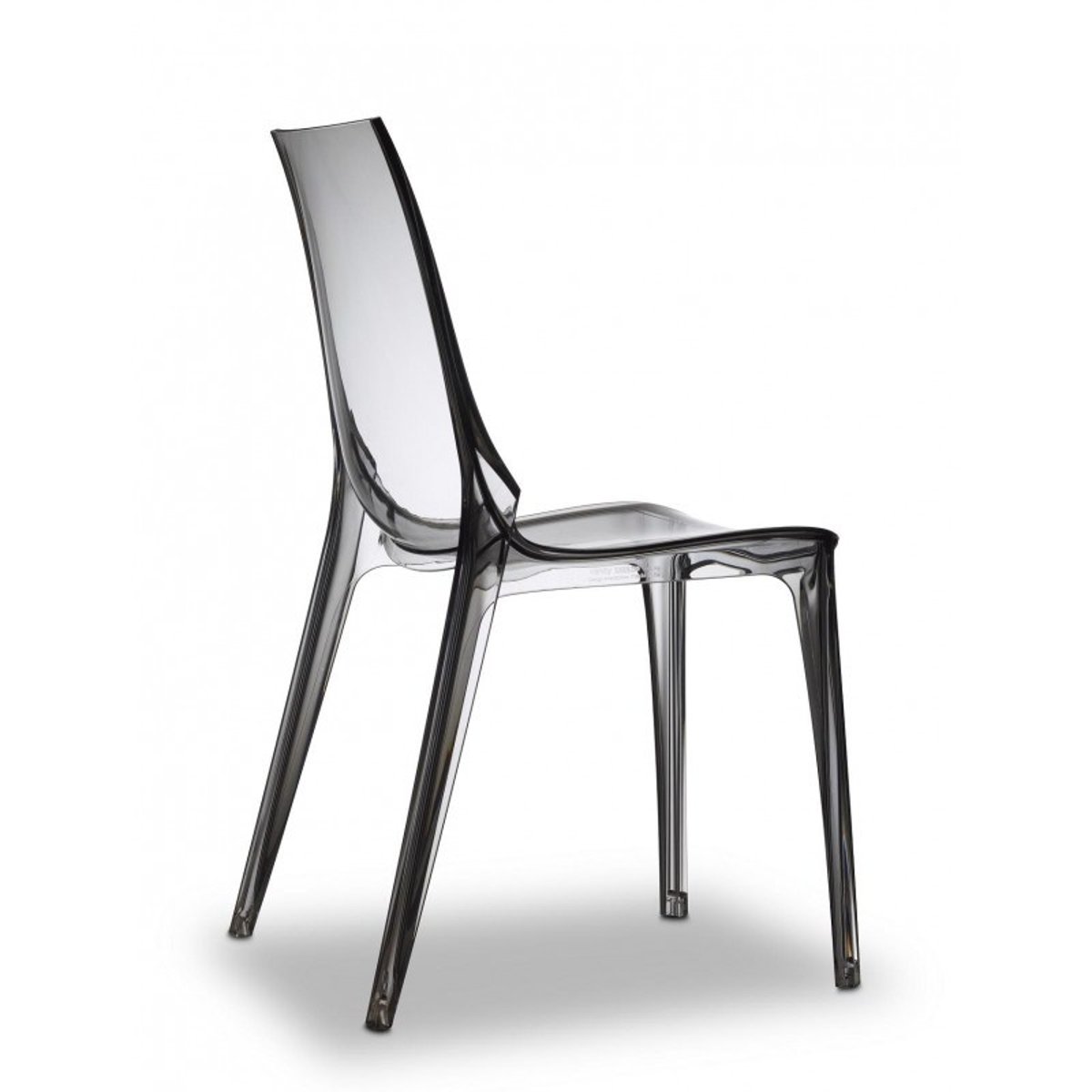 Chaise design empilable, VANITY blanc, SCAB DESIGN