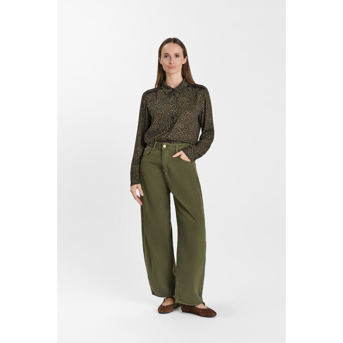 Chemise SOLAL moss, LE TEMPS DES CERISES