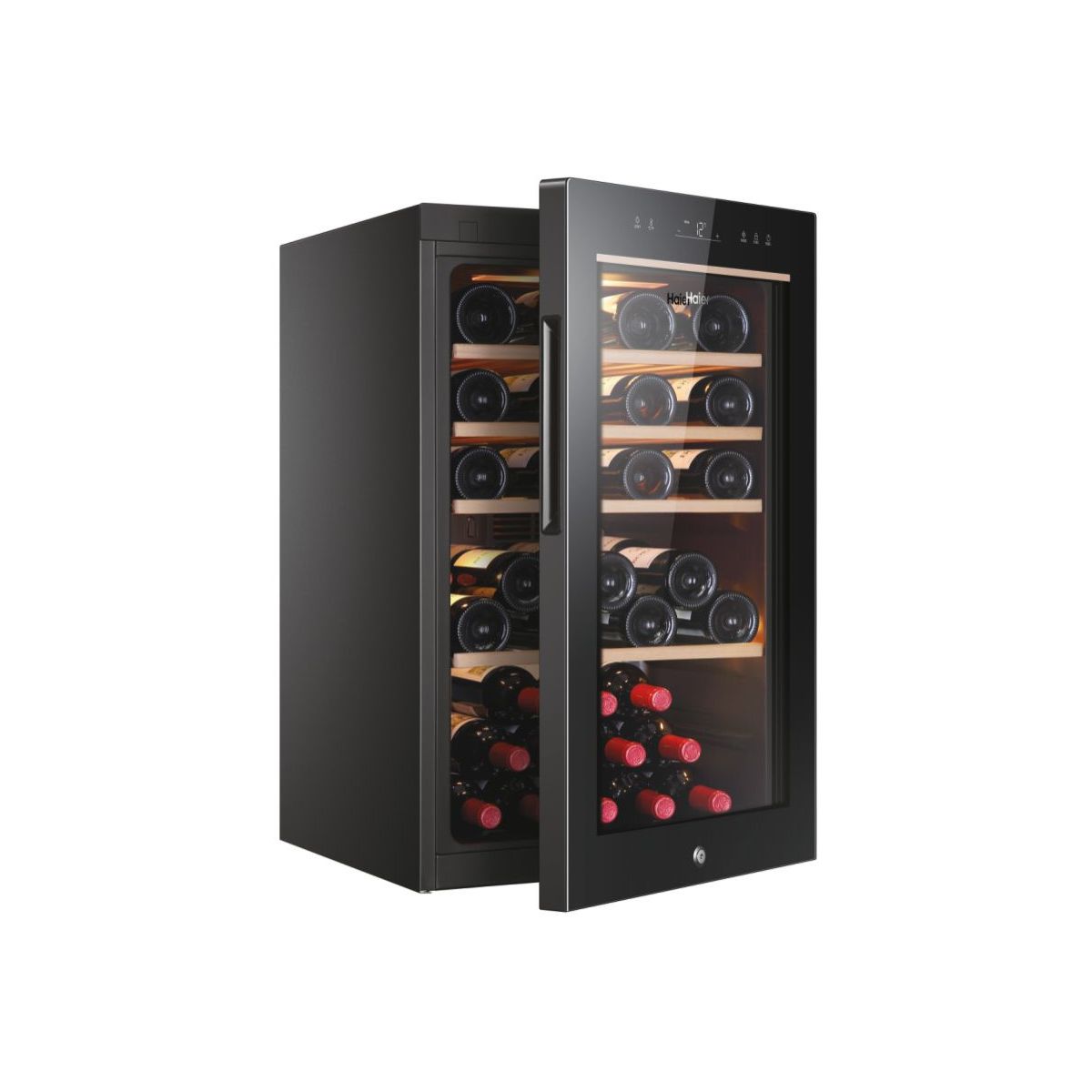 Cave à vin vieillissement HWS49GA noir, HAIER