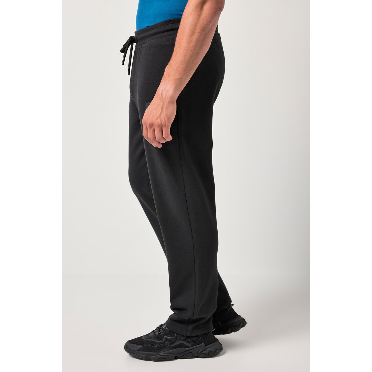 Pantalon de survêtement en molleton noir, JP1880