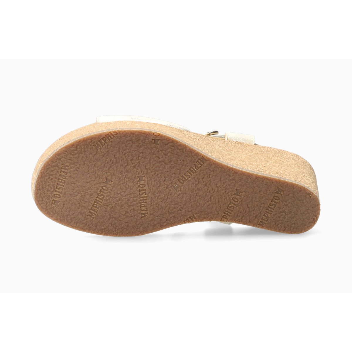 Sandales en cuir NATALYA beige sand p5149356, MEPHISTO