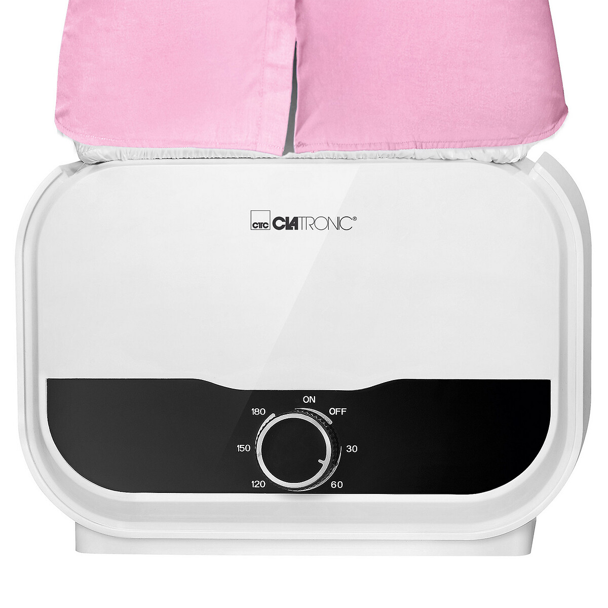 Aparelho de secar e engomar, 1200W, da Clatronic branco, CLATRONIC