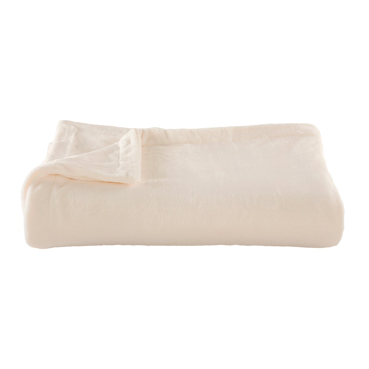 Couverture Polaire Extra Douce Coloris Ecru ecru, DODO