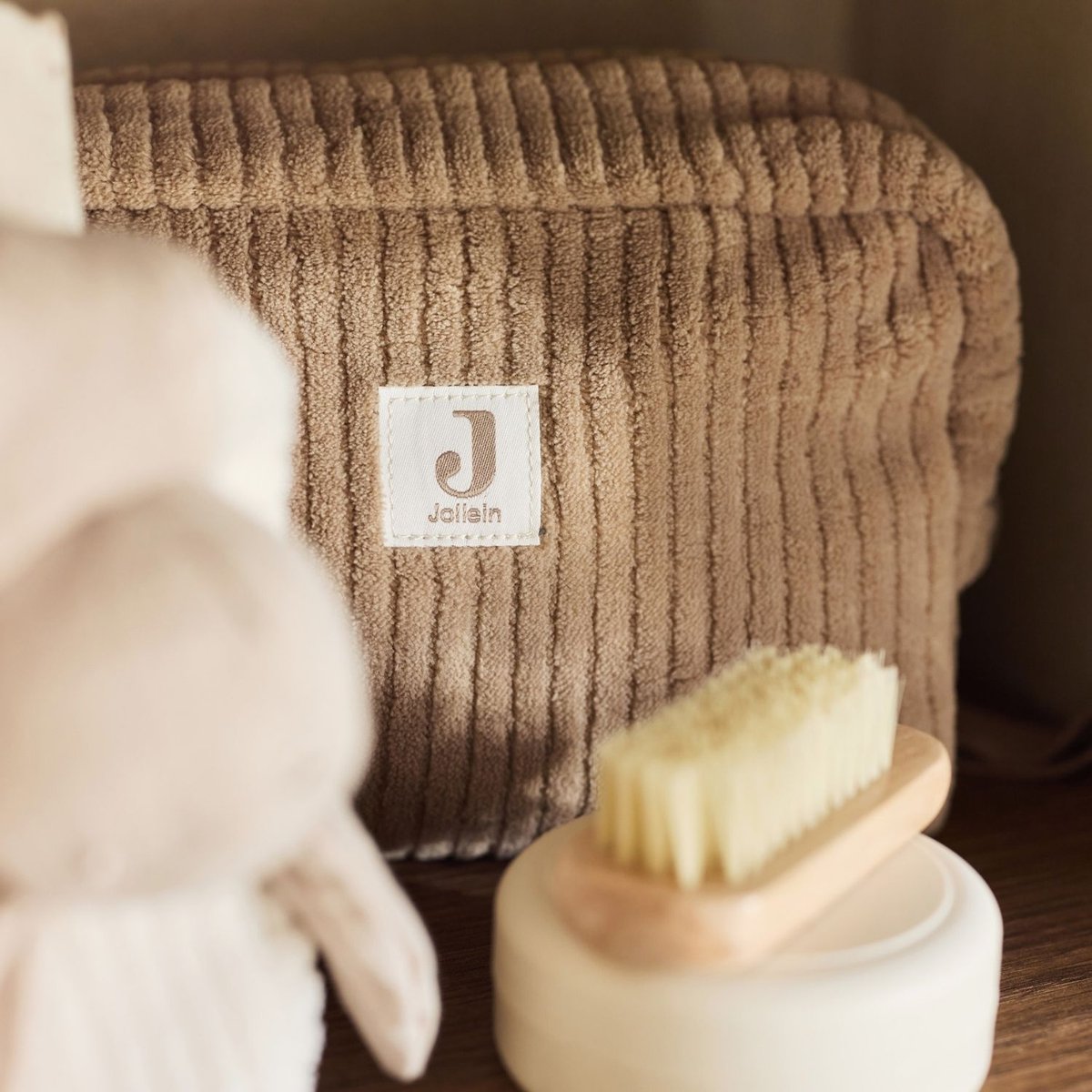 Trousse de toilette marron, JOLLEIN