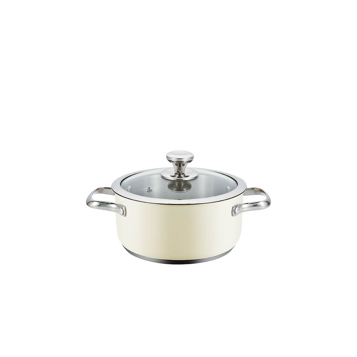 Panela de cozinha Pastel Pot, HAEGER creme, HAEGER