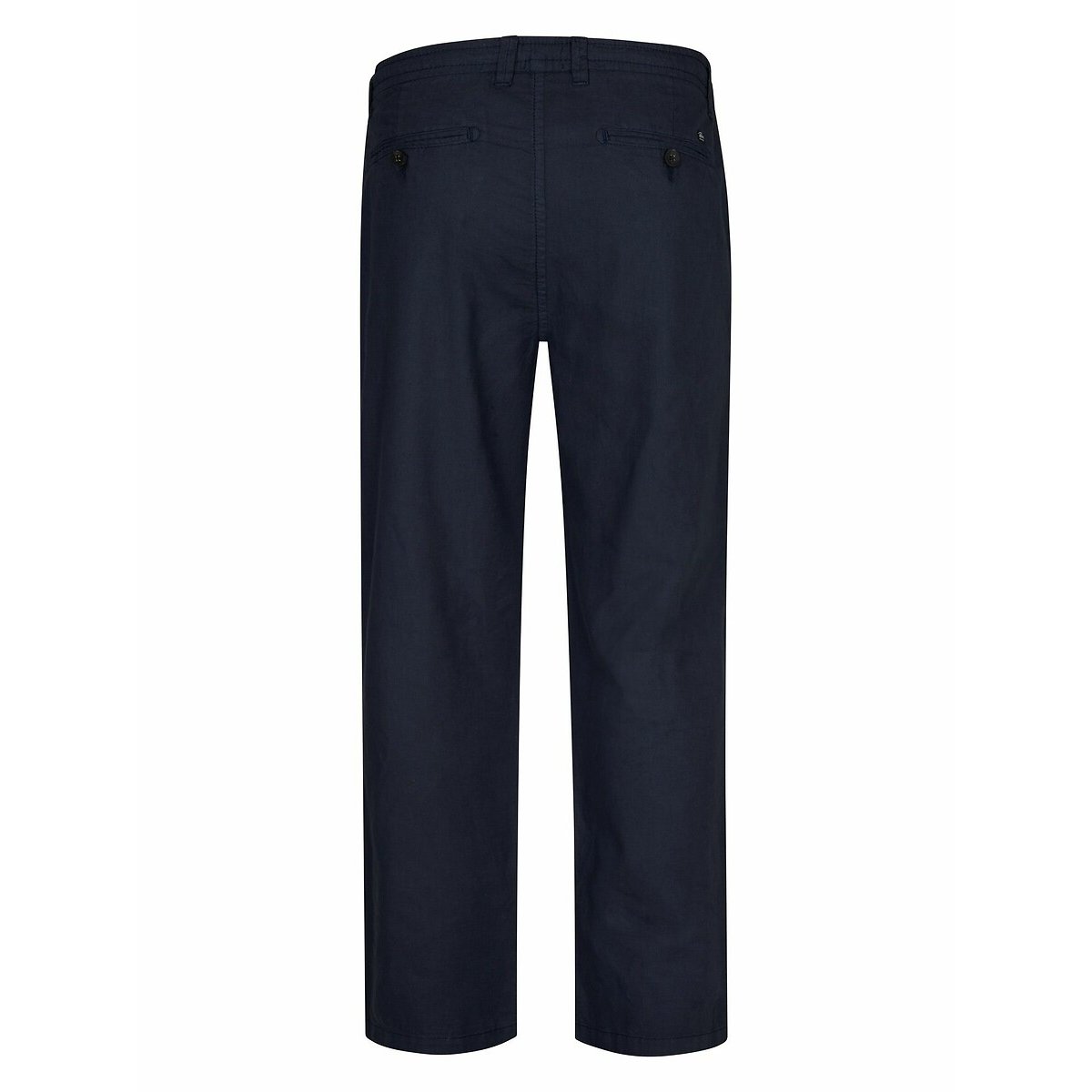 Cotton and Linen Trousers navy blue, PETROL INDUSTRIES