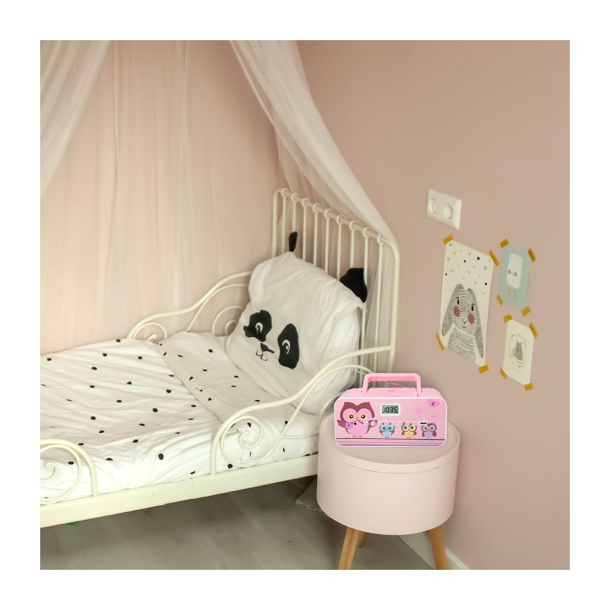 Lecteur CD M-29 KP rose rose, MUSE