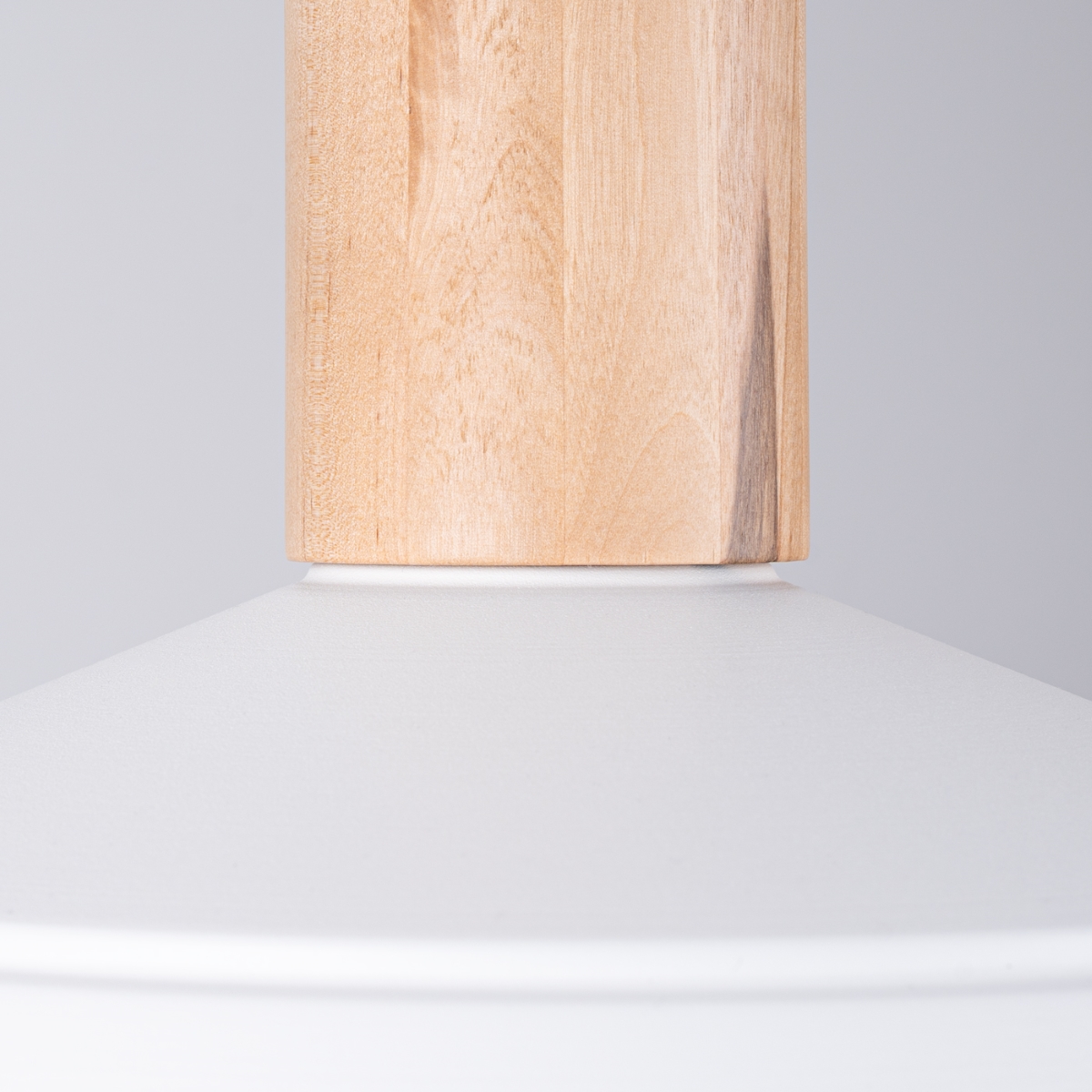 Suspension Acier Blanc E27 1 Fano blanc, EDEN