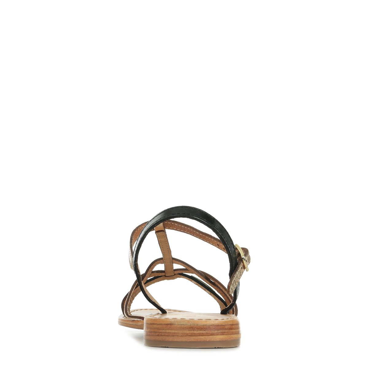 Sandales en cuir Hironela black, LES TROPEZIENNES PAR M.BELARBI