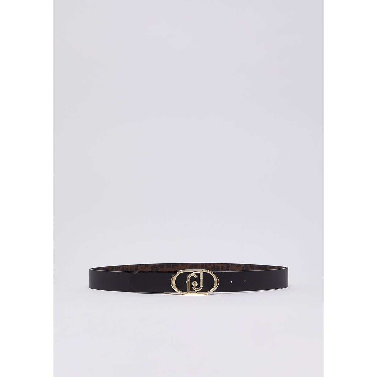Ceinture animalier réversible noir animalier, LIU JO