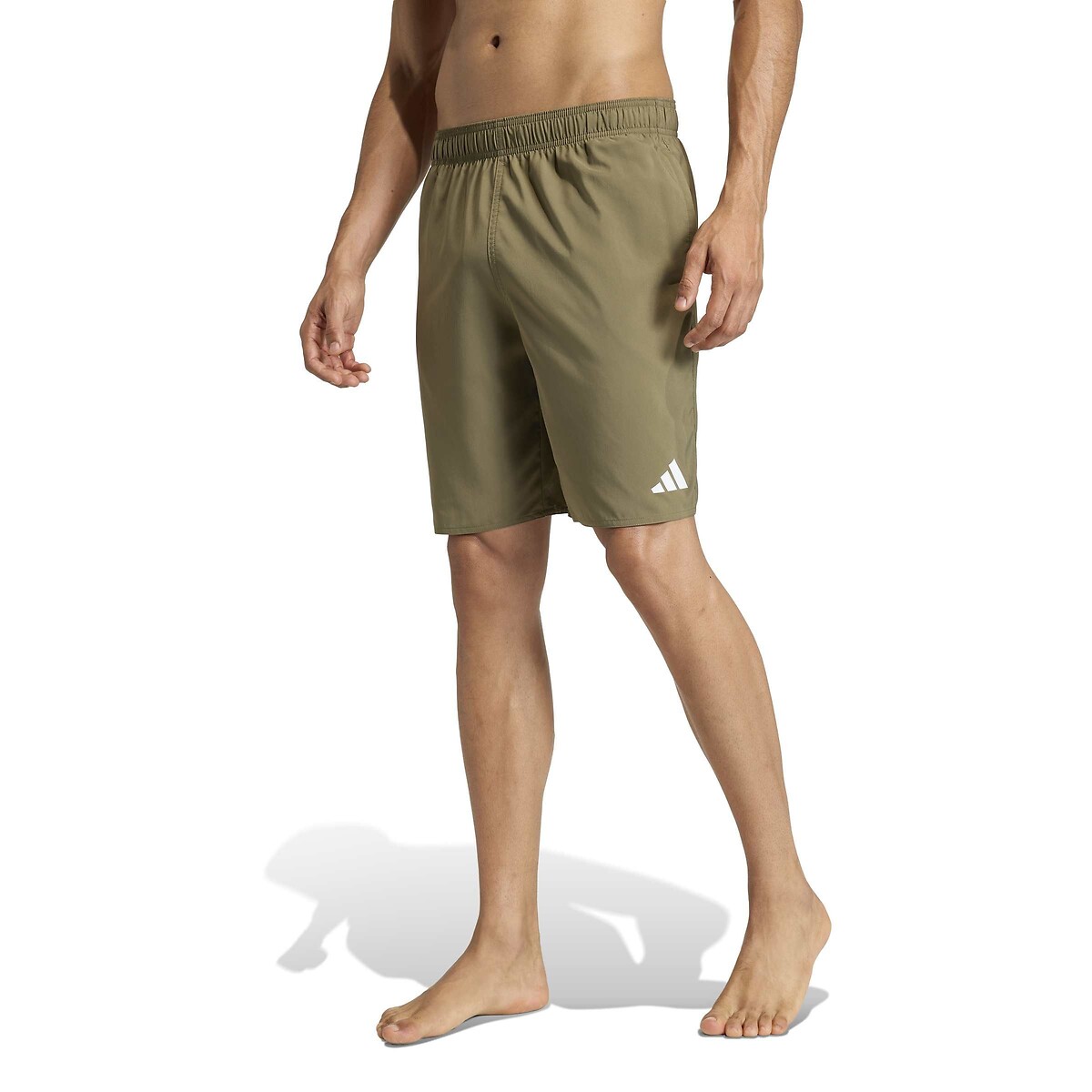 Short de bain uni kaki, adidas Performance