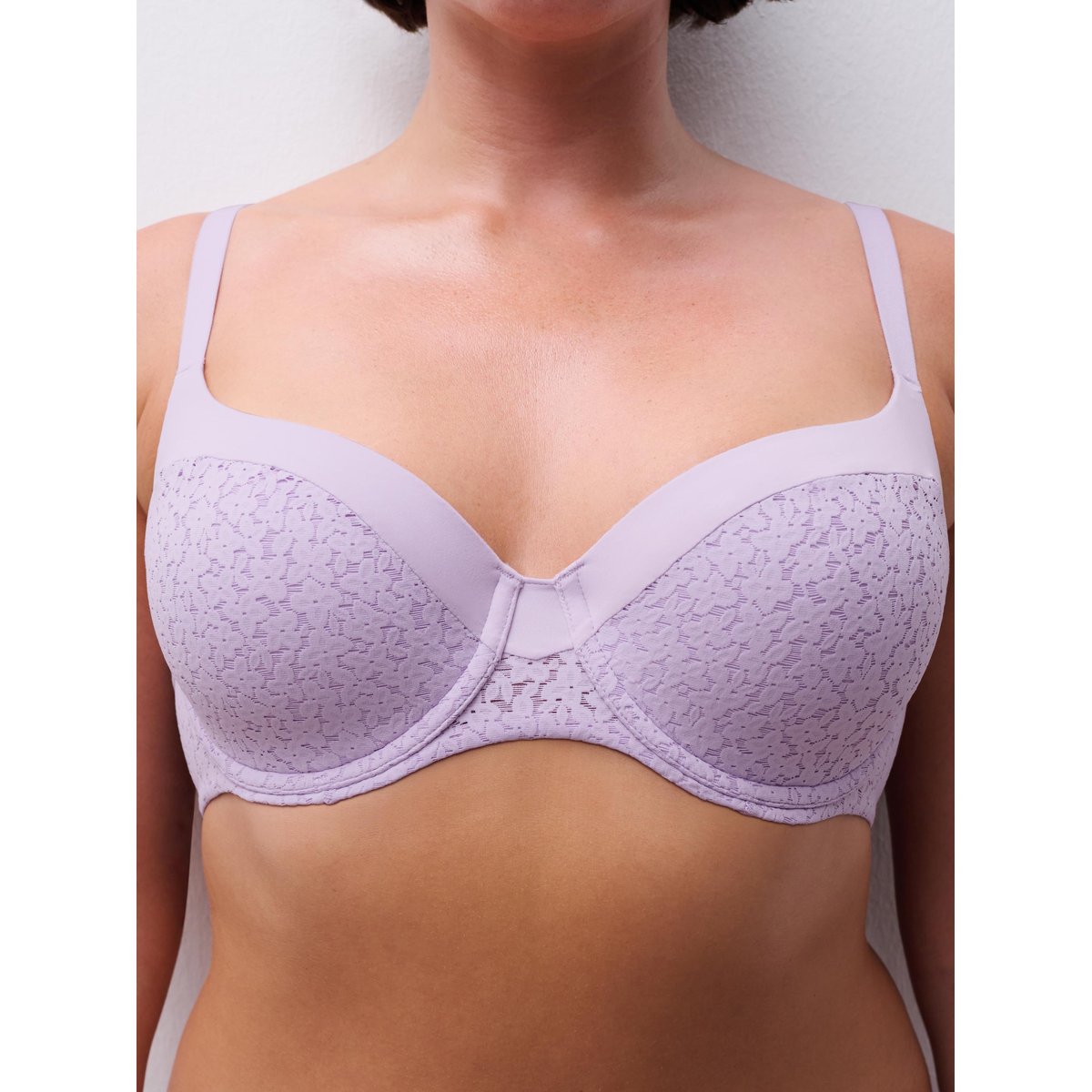 Soutien-gorge coques emboîtant NORAH mauve, CHANTELLE