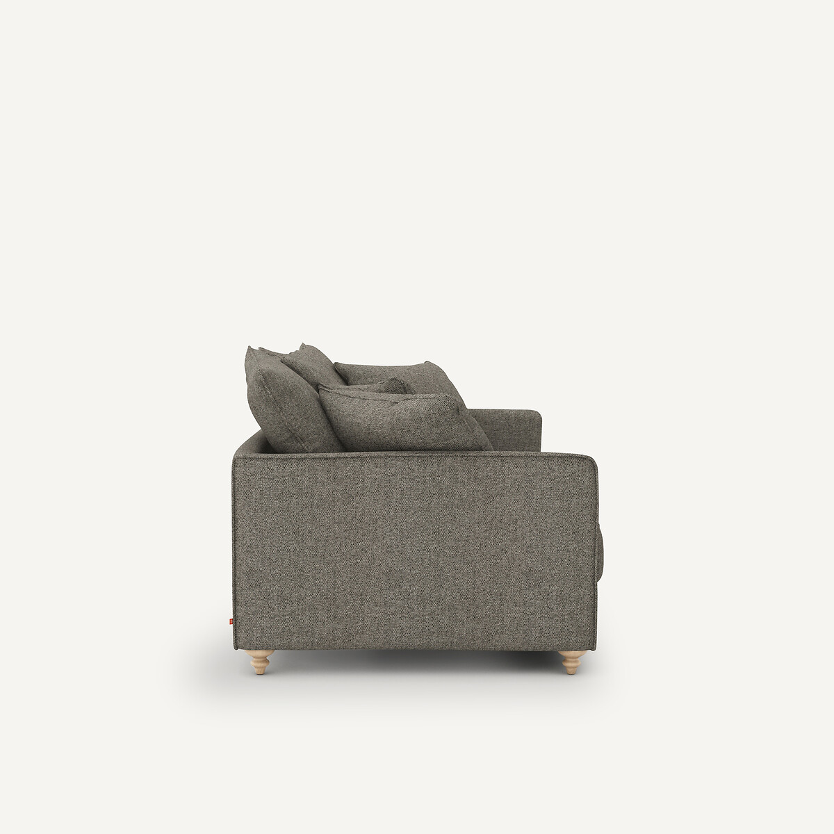 Canapé compact convertible tweedé, Lazare cappuccino, AM.PM