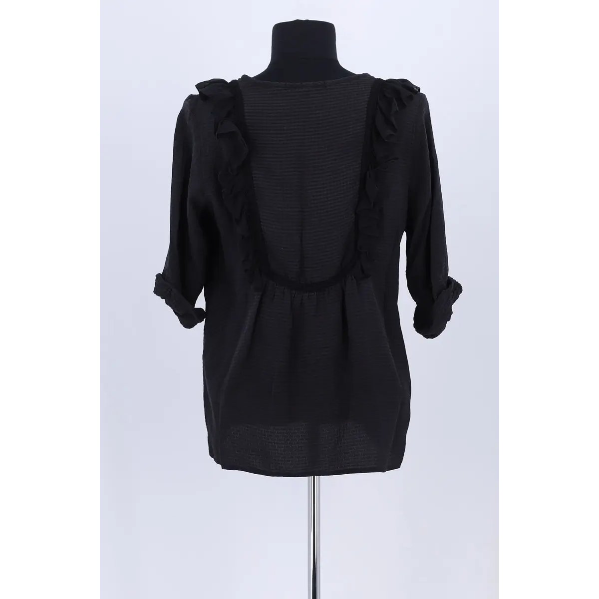 Blouse - Bon État noir, SANDRO