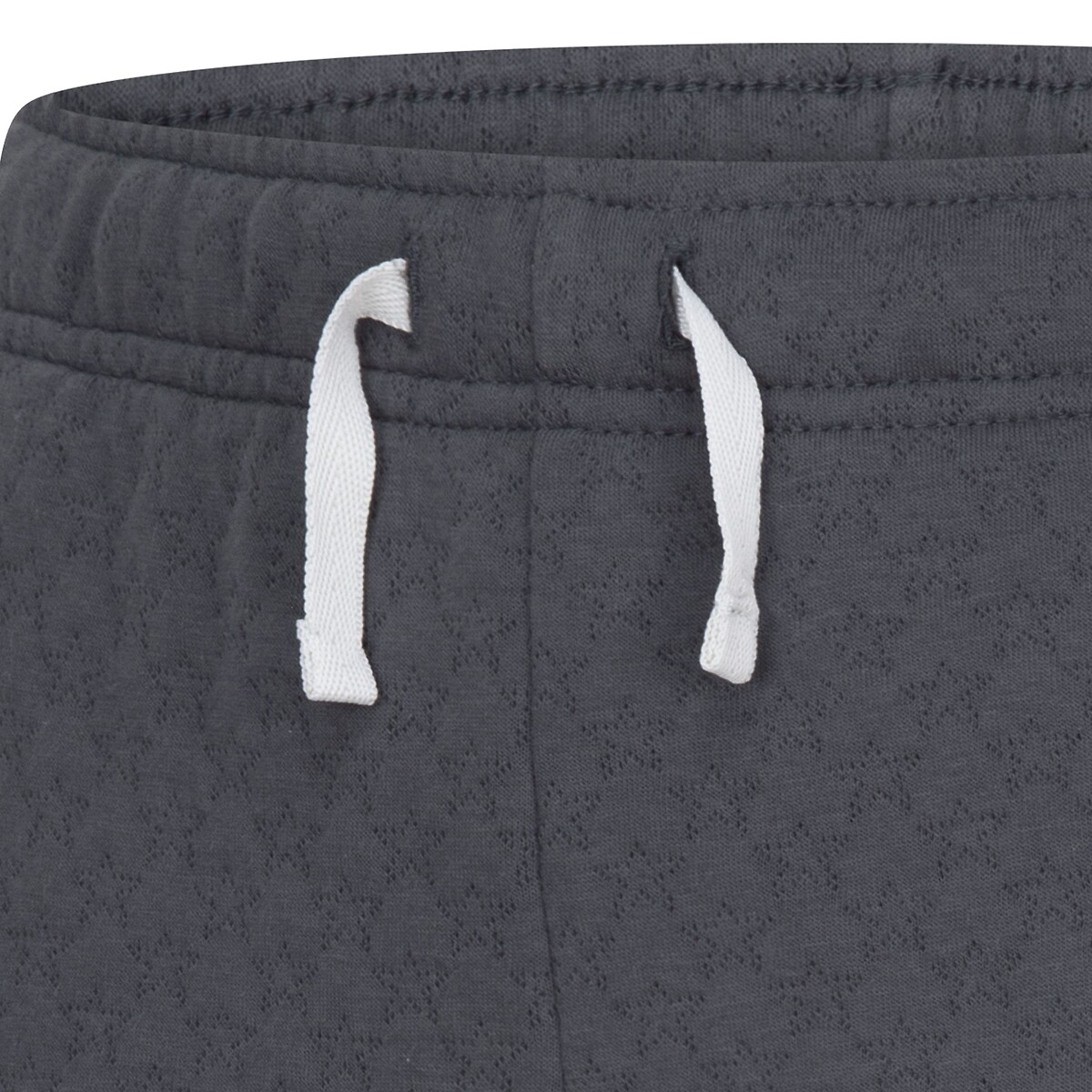 Short en molleton effet pointelle, motif étoiles noir, CONVERSE