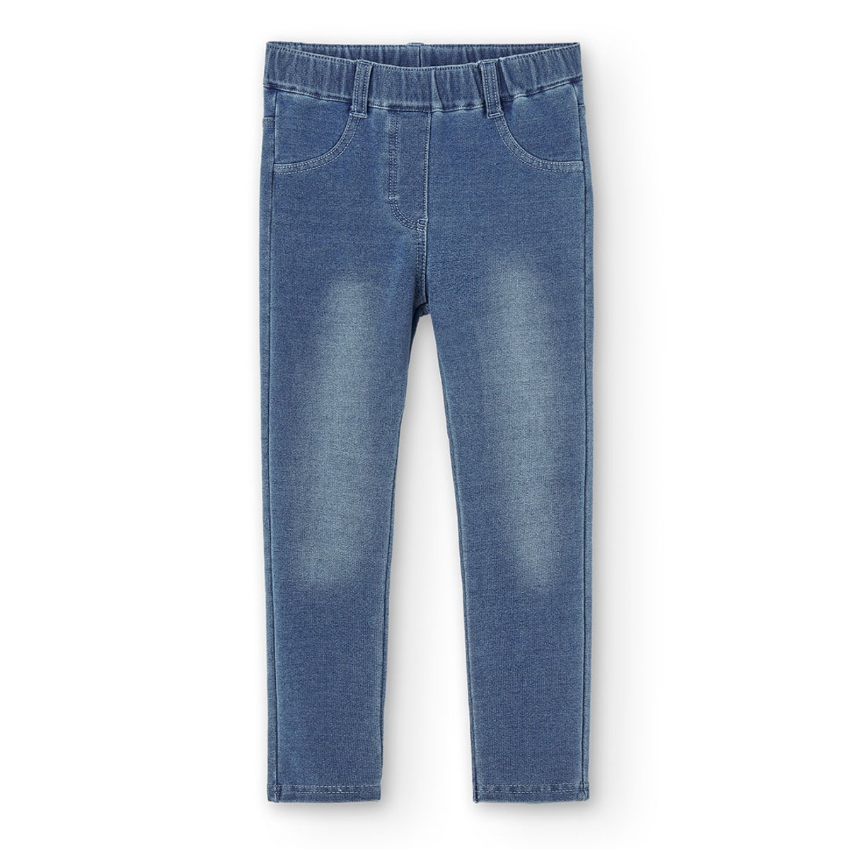 Pantalon fille denim bleu, BOBOLI