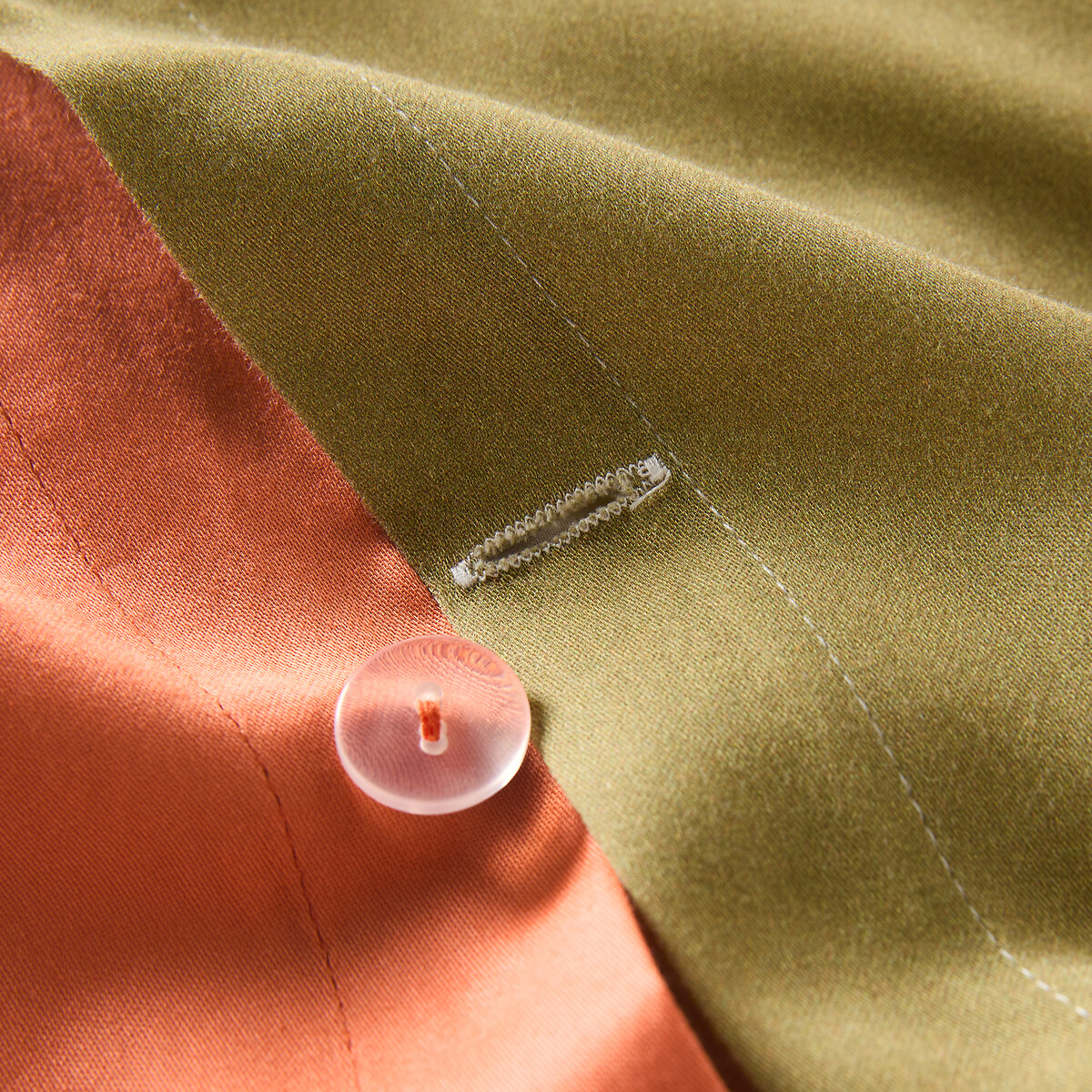 Housse de couette en satin de coton, WONDER imprimé, MAPOÉSIE X LA REDOUTE INTÉRIEURS