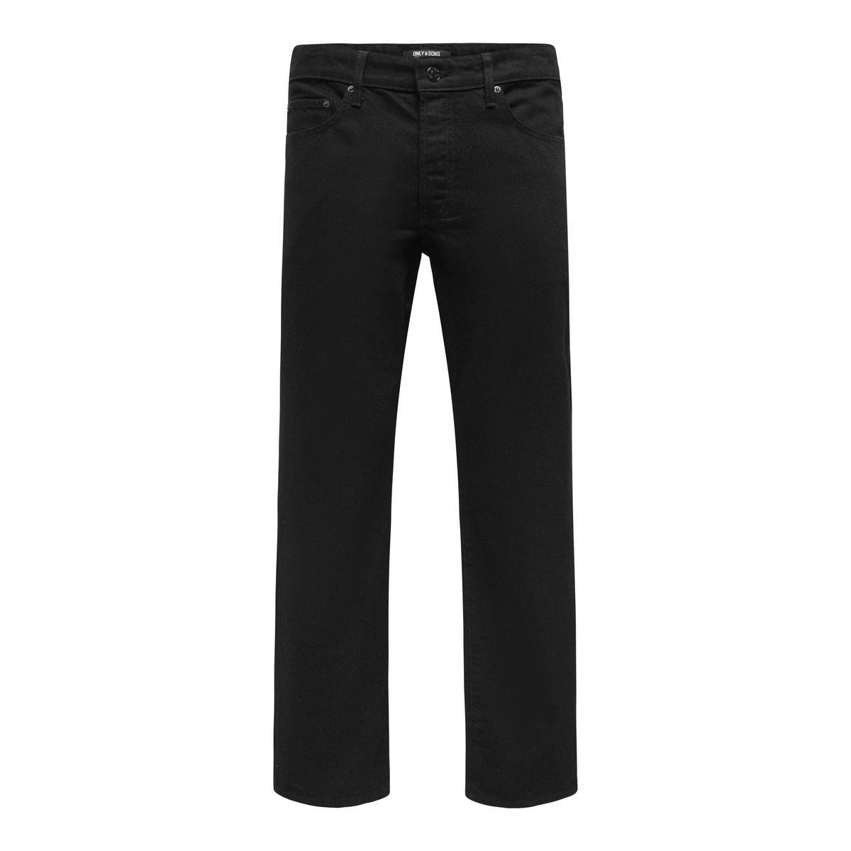 Coupe Regular black denim 1, ONLY & SONS