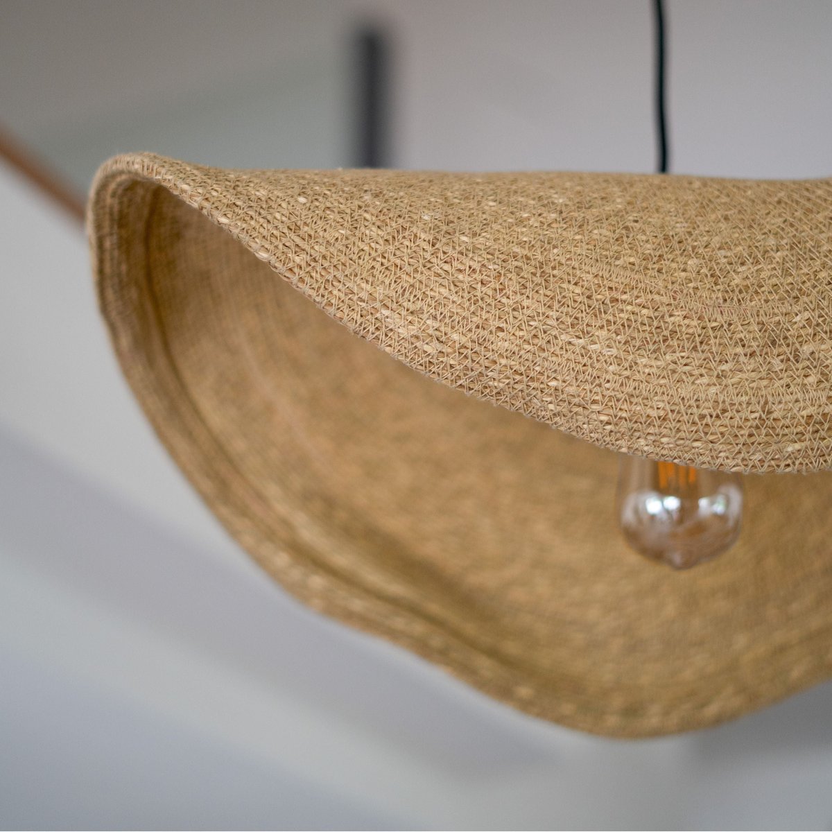 Suspension en matière et métal - MAHO naturel, MAISON PAVANE