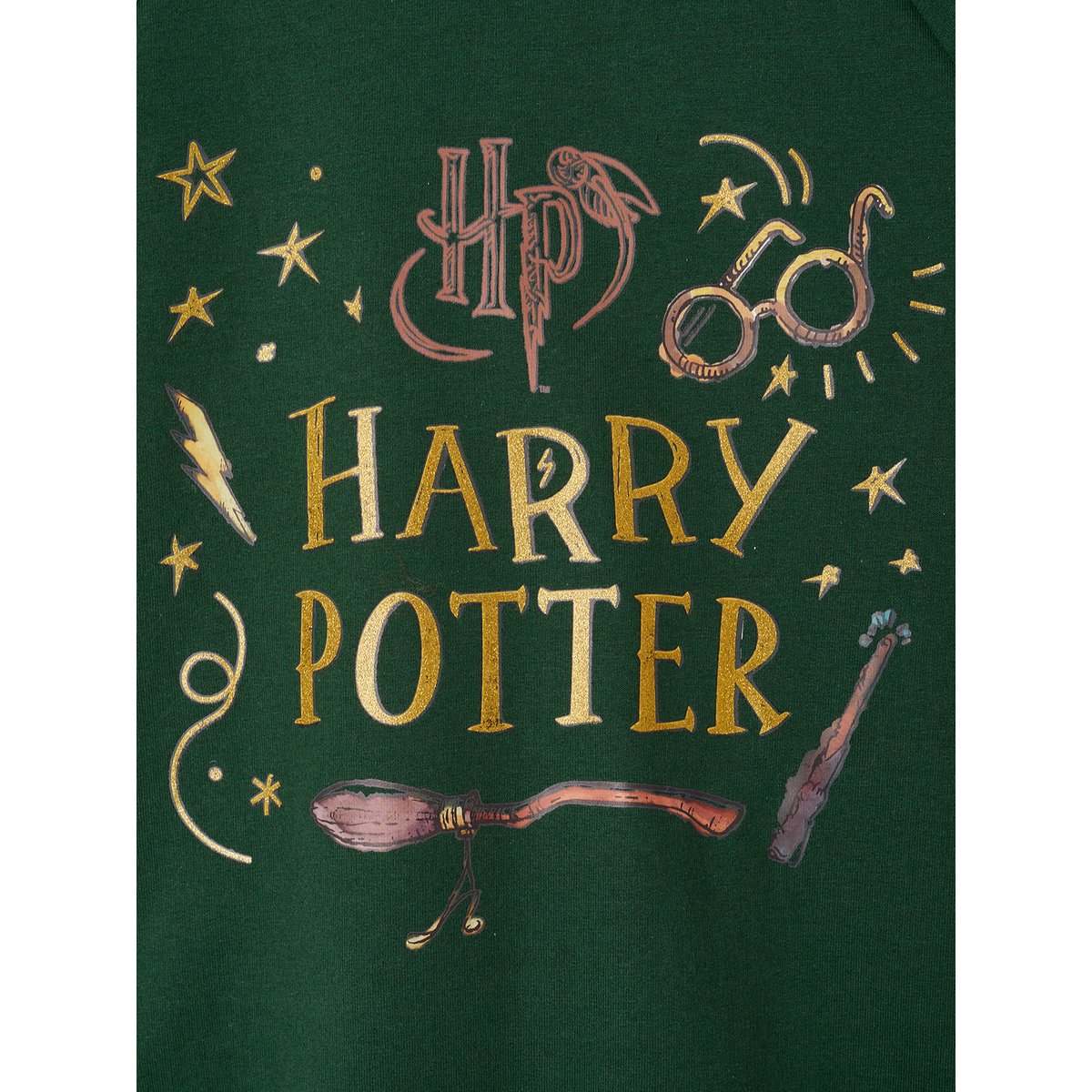 Sweat Harry Potter vert foncé, VERTBAUDET